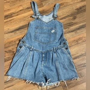 Vintage Guess denim overalls
